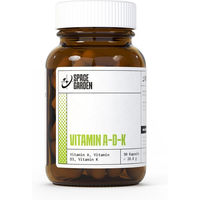 Produktbild von Spacegarden Vitamin D3, K2, A Kapseln vegan 60 Stück