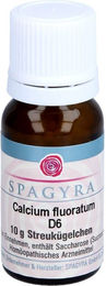 Spagyra Calcium Fluoratum D6 Globuli 10 g – Bild 1 von 1