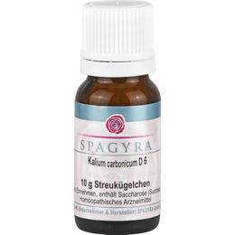 Spagyra Kalium Carbonicum D 6 Globuli 10 g – Bild 1 von 1