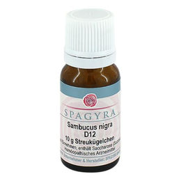 Spagyra Sambucus Nigra D 12 Globuli 10 g – Bild 1 von 1