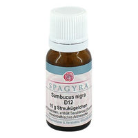 Produktbild von Spagyra Sambucus Nigra D 12 Globuli 10 g