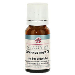 Spagyra Sambucus Nigra D 6 Globuli 10 g – Bild 1 von 1