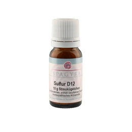 Spagyra Sulfur D 12 Globuli – Bild 1 von 1