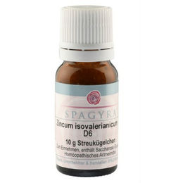 Spagyra Zincum Isovalerianicum D6 Globuli 10 g – Bild 1 von 1