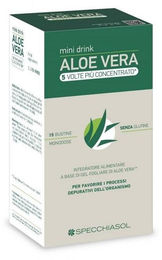 Specchiasol Aloe Vera Mini-Getränk 5-fach konzentriert 15 Beutel à 10 ml – Bild 1 von 1