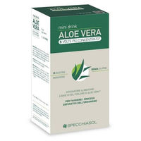 Produktbild von Specchiasol Aloe Vera Mini-Getränk 5-fach konzentriert 15 Beutel à 10 ml