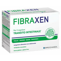 Produktbild von Specchiasol FIBRAXEN Flohsamenschalen Sticks glutenfrei 18 Beutel