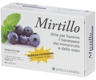 Specchiasol Mirtillo Kapseln glutenfrei 30 Stück – Bild 1 von 1