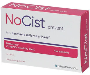 Specchiasol NOCIST PREVENT vegetarische Kapseln glutenfrei 24 Stück – Bild 1 von 2