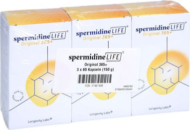 spermidineLIFE Original 365+ Kapseln 180 Stück – Bild 1 von 3