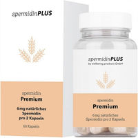 Produktbild von spermidinPLUS Premium Spermidin Kapseln vegan und laktosefrei