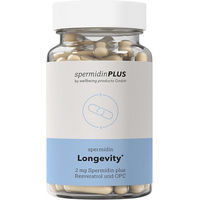 Produktbild von spermidinPLUS Spermidin Longevity Kapseln vegan