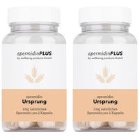 Produktbild von spermidinPLUS Spermidin mit Vitamin E Kapseln vegan