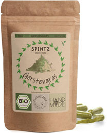SPINTZ Bio Gerstengras Kapseln vegan hochdosiert 90 Stück – Bild 1 von 2