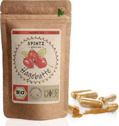 SPINTZ Bio Hagebutten Kapseln vegan 210 Stück – Bild 1 von 2