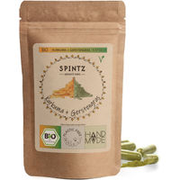 Produktbild von SPINTZ Bio Kurkuma und Gerstengras Kapseln vegan 360 Stück
