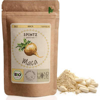 Produktbild von SPINTZ Bio Maca Kapseln mit 640 mg Macapulver pro Kapsel, 420 Stück, vegan und ohne Zusatzstoffe