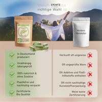 Produktbild von SPINTZ Moringa Kapseln Bio Vegan 260 Stück