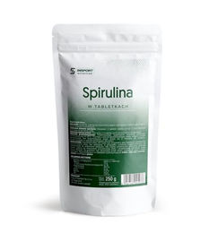 Spirulina Tabletten von INSPORT Nutrition, 250g Doypack, vegan, laktosefrei und glutenfrei – Bild 1 von 2