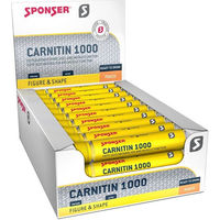 Produktbild von SPONSER Carnitin 1000 L-Carnitin Ampullen Pfirsich