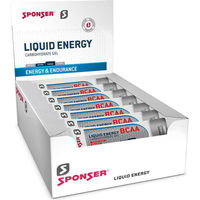 Produktbild von Sponser Liquid Energy BCAA Gel Strawberry-Banana 18 x 70g vegan glutenfrei laktosefrei