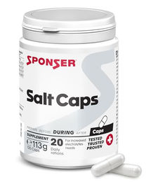 Sponser Salt Caps Elektrolyt-Kapseln vegan 120 Stück – Bild 1 von 3