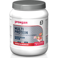 Produktbild von Sponser Sport Food Multi Protein CFF Proteinpulver Erdbeere mit 94% Molkenproteinkonzentrat