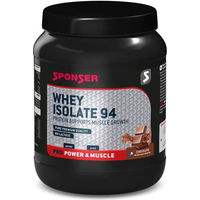 Produktbild von Sponser Whey Isolate 94 Protein Pulver Schokolade laktosefrei 425 g