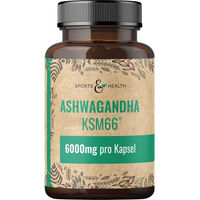 Produktbild von Sports & Health Ashwagandha KSM66 Kapseln 100 Stück