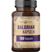 Produktbild von Sports & Health Baldrian Kapseln vegan ohne Zusatzstoffe 180 Stück