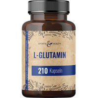 Produktbild von Sports & Health L-Glutamin Kapseln vegan 210 Stück
