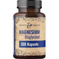 Produktbild von Sports & Health Magnesium Bisglycinat Kapseln vegan