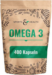 Sports & Health Omega 3 Fischöl Kapseln ohne Zusatzstoffe – Bild 1 von 1