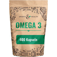 Produktbild von Sports & Health Omega 3 Fischöl Kapseln ohne Zusatzstoffe
