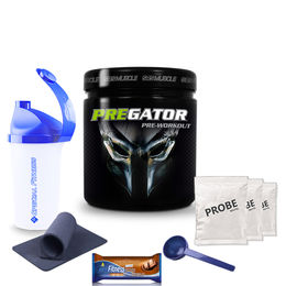 SRS Muscle Pregator Pre-Workout Booster Green Apple Shock Pulver 448 g vegan ohne Zusatzstoffe – Bild 1 von 8