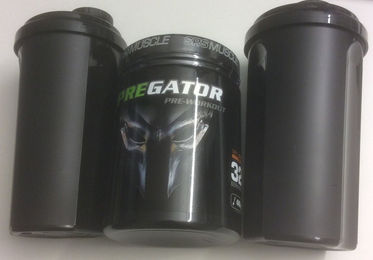 SRS Muscle Pregator Pre-Workout Booster Orange Pulver 448 g vegan ohne Zusatzstoffe – Bild 1 von 6