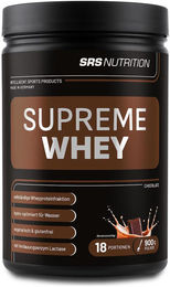 SRS Muscle Supreme Whey Protein Pulver Schokolade 900 g ohne Aspartam – Bild 1 von 8