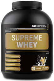SRS Muscle Supreme Whey Pulver Vanille ohne Aspartam – Bild 1 von 6