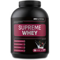 Produktbild von SRS Muscle Supreme Whey XXL Proteinpulver Kirsch-Joghurt 1900 g ohne Aspartam