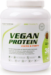 SRS Muscle Vegan Protein Mehrkomponenten Pulver Schoko-Nuss 900 g – Bild 1 von 4