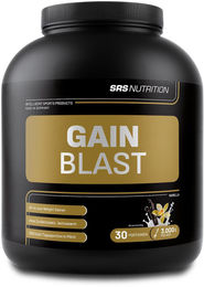 SRS Nutrition Gain Blast Muscle Gain Pulver Vanille 3000 g ohne Aspartam – Bild 1 von 7