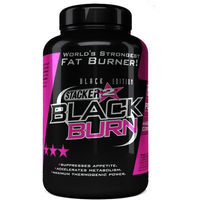 Produktbild von Stacker2 Black Burn Fatburner Kapseln mit pflanzlichem Ursprung 120 Stück