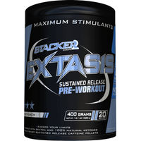 Produktbild von Stacker2 Extasis Pre-Workout Booster Fruit Punch Pulver 20 Portionen