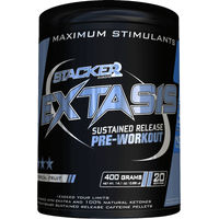 Produktbild von Stacker2 Extasis Pre-Workout Booster Tropical Fruit Pulver 20 Portionen