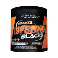 Produktbild von Stacker2 Inferno Black Pre-Workout Trainingsbooster Pulver Zitrone 300g