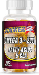 Stacker2 Omega 3 für Erwachsene 60 Softgels – Bild 1 von 1