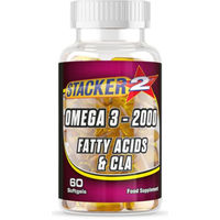 Produktbild von Stacker2 Omega 3 für Erwachsene 60 Softgels