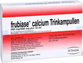STADA Frubiase Calcium Trinkampullen für Schwangere und Stillende 20 Stück – Bild 1 von 2