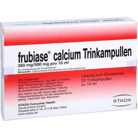 Produktbild von STADA Frubiase Calcium Trinkampullen für Schwangere und Stillende 20 Stück