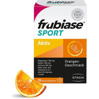 Produktbild von STADA Frubiase Sport Brausetabletten Orange zuckerfrei glutenfrei laktosefrei 20 Stück